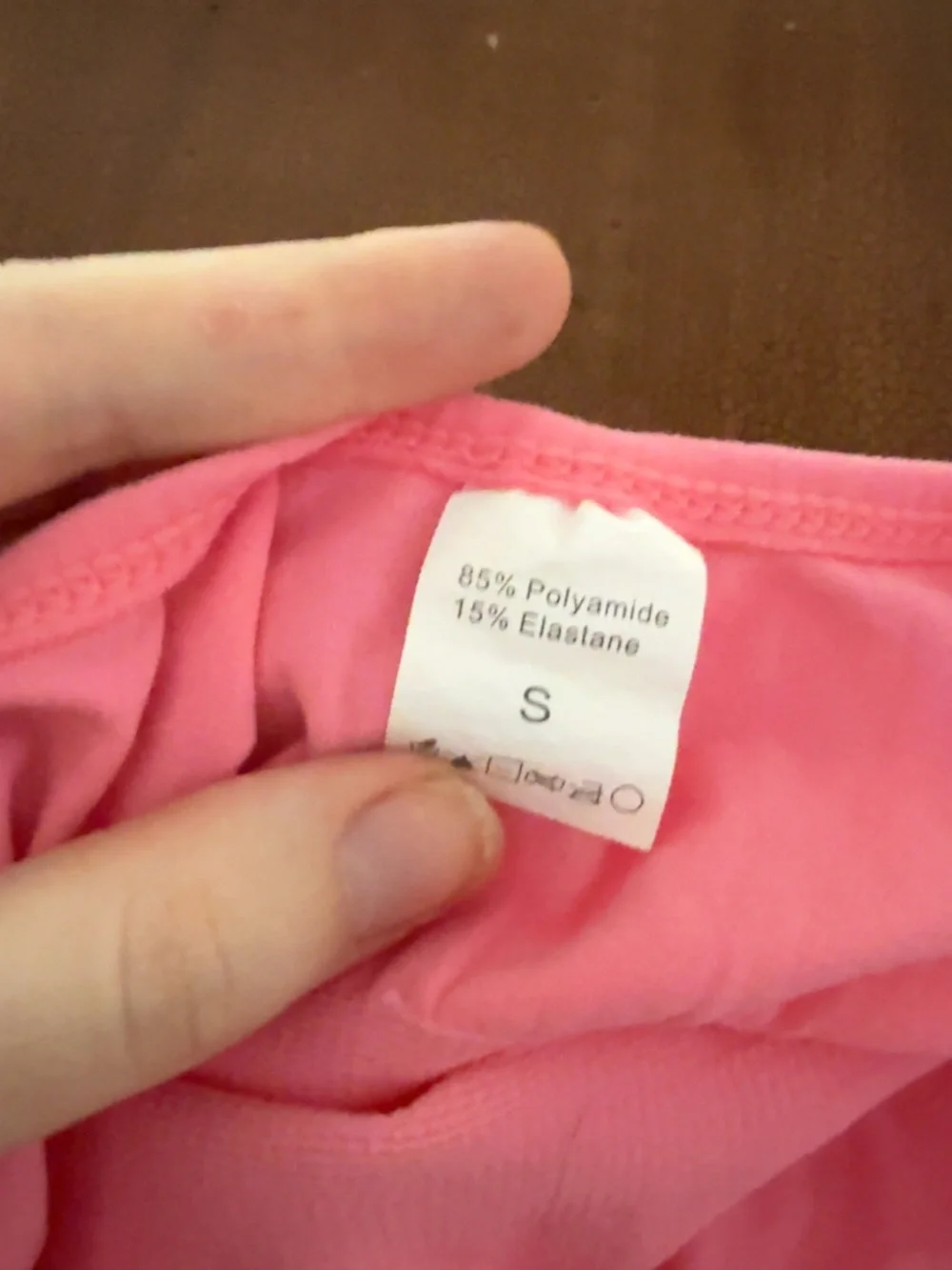 SHEIN Hot Pink Seamless Tank Bodysuit